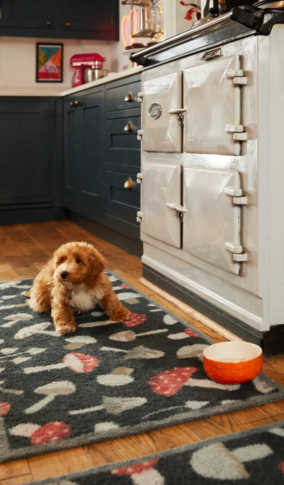 Patterned Hug Rug Mushroom 1