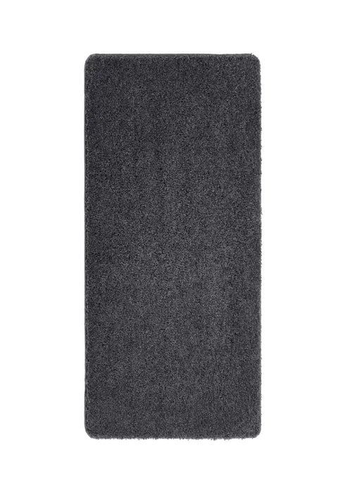 My Mats my rug charcoal Grey Living Room Washable Rug.