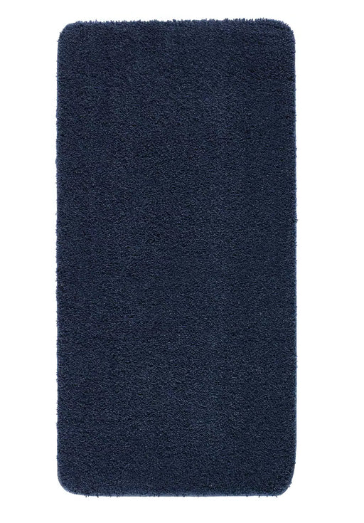 My Mats my rug midnight blue Blue Living Room Washable Rug.