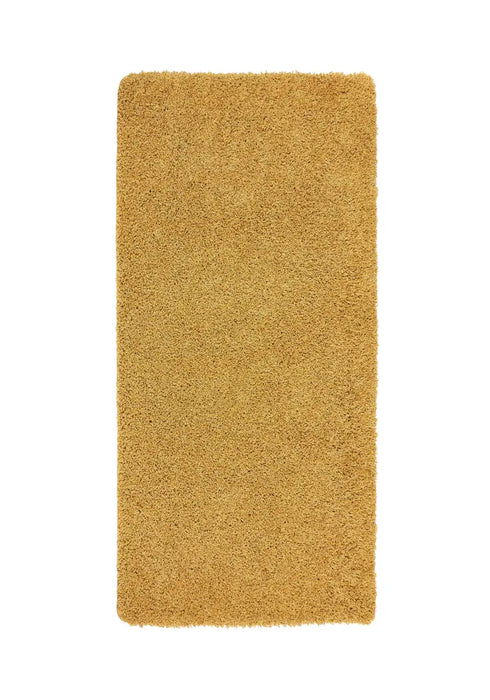 My Mats my rug ochre Yellow Living Room Washable Rug.