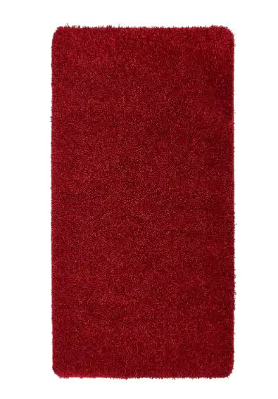 My Mats my rug red Red Living Room Washable Rug.