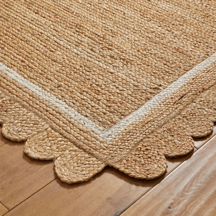 Oriental Weavers naturals border Beige Living Room Natural Fibre Rug.