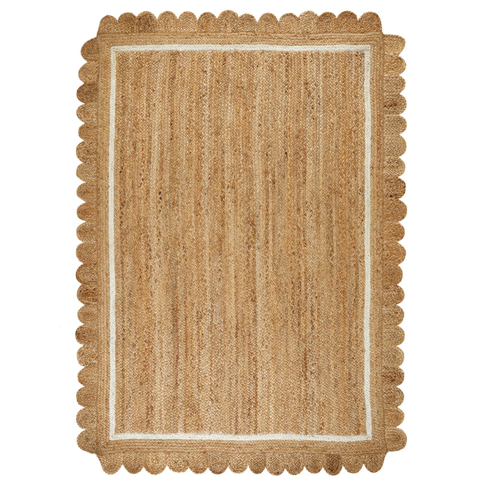 Oriental Weavers naturals border Beige Living Room Natural Fibre Rug.