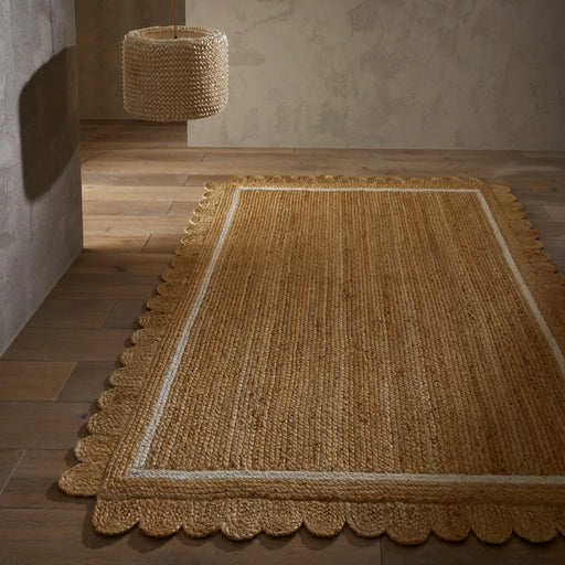 Oriental Weavers naturals border Beige Living Room Natural Fibre Rug.