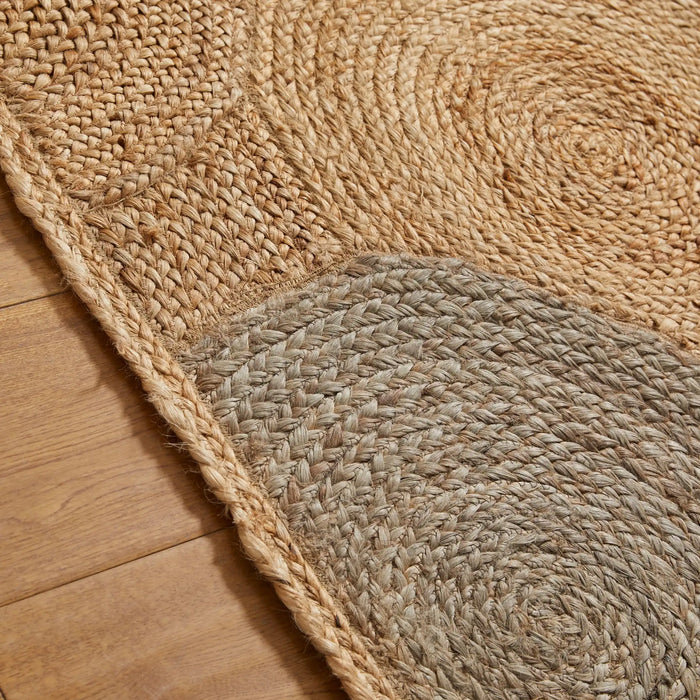 Oriental Weavers naturals circles Beige Living Room Natural Fibre Rug.