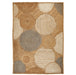 Oriental Weavers naturals circles Beige Living Room Natural Fibre Rug.