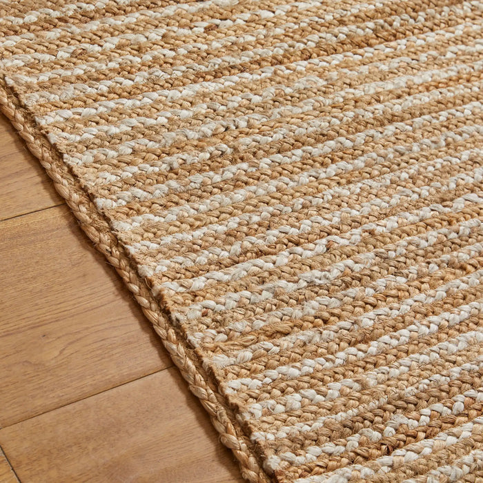 Oriental Weavers naturals stripes Beige Living Room Natural Fibre Rug.
