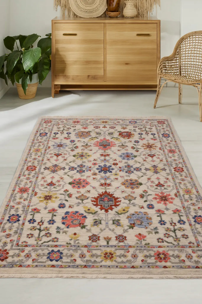 NEW NOMAD Floral Multicoloured Rug — RugsDirect Online