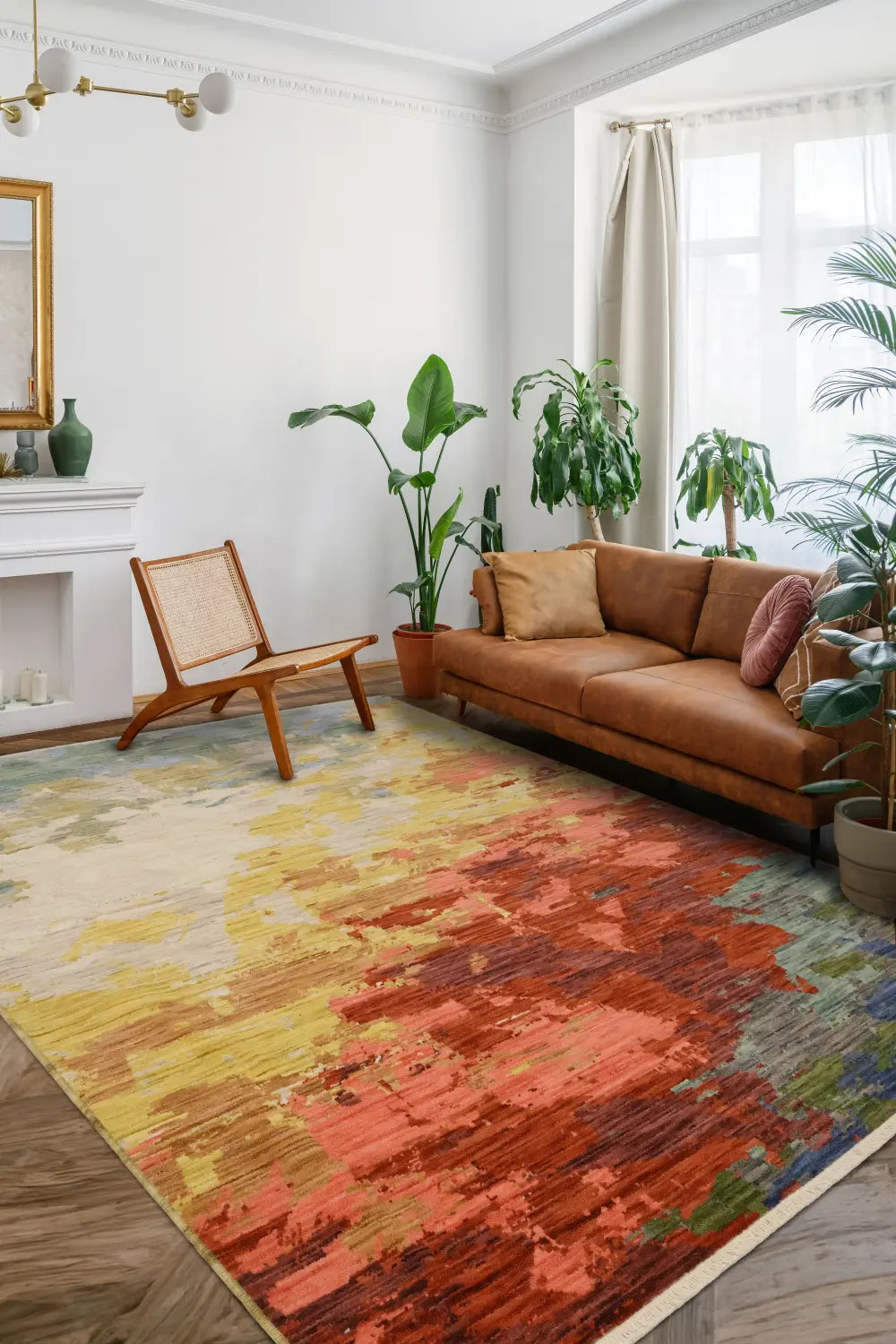 NEW NOMAD Multiblends Multicoloured Rug — RugsDirect Online