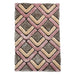 Think Rugs shaggy noble house 8199 grey rose Grey, Pink   Rug.