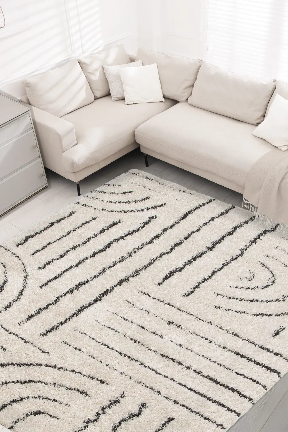 Viajar Rugs NOMADIC VOYAGE IVORY Beige Rug — RugsDirect Online