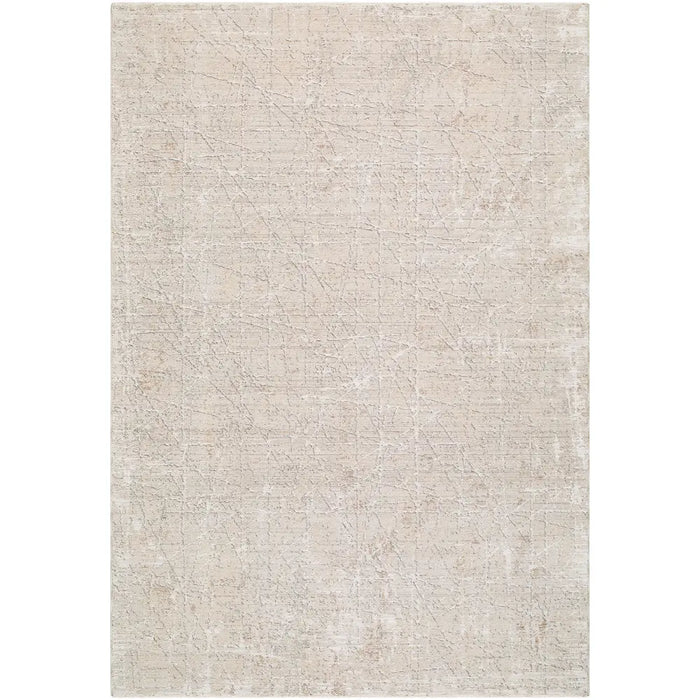 Nathan Modern Grey Beige Brown Graphic Fringe Living Dining Bedroom Rug NTH2300