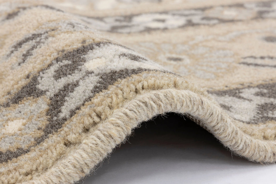Agnella natural wool alofi grey  Living Room Natural Fibre Rug.