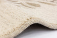 Agnella natural wool tula cream Cream Living Room Natural Fibre Rug.