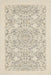 Agnella natural wool tula light grey Grey, Cream Living Room Natural Fibre Rug.