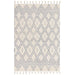 Asiatic nepal nepal cream blue diamond Blue, Cream Living Room Moroccan Rug.