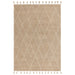 Asiatic nepal sand cream linear Beige Living Room Moroccan Rug.