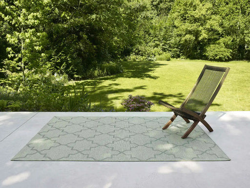 Mastercraft newquay 96003 4001 Green Living Room Geometric Rug.