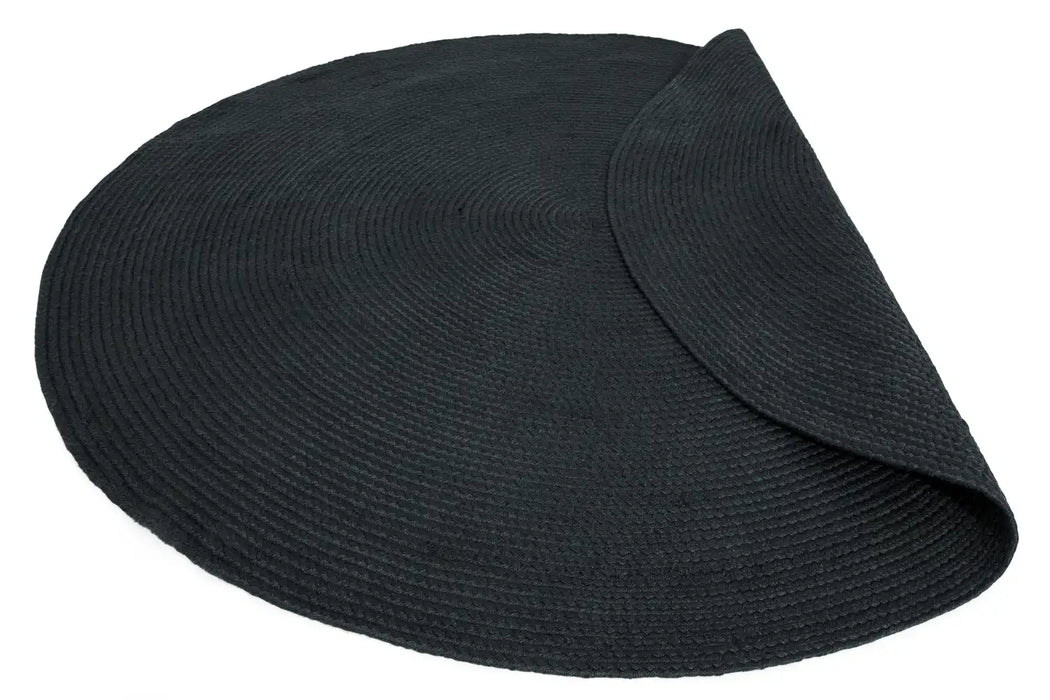 Asiatic nico charcoal Black Bedroom   Rug.