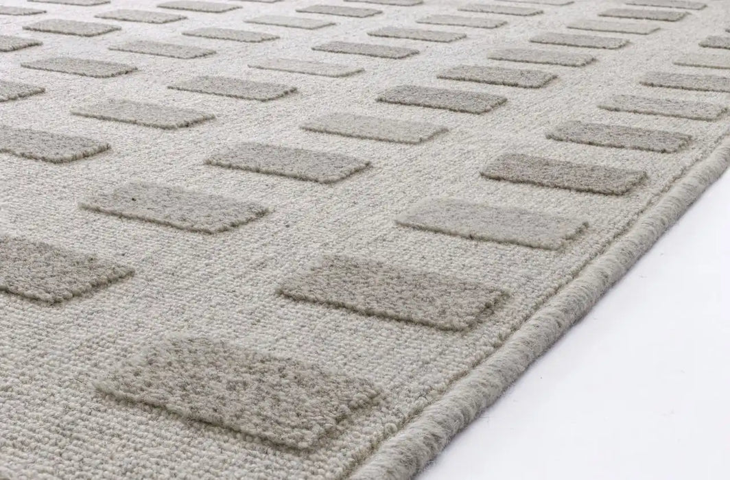 Agnella noble amore light grey Grey Living Room  Rug.