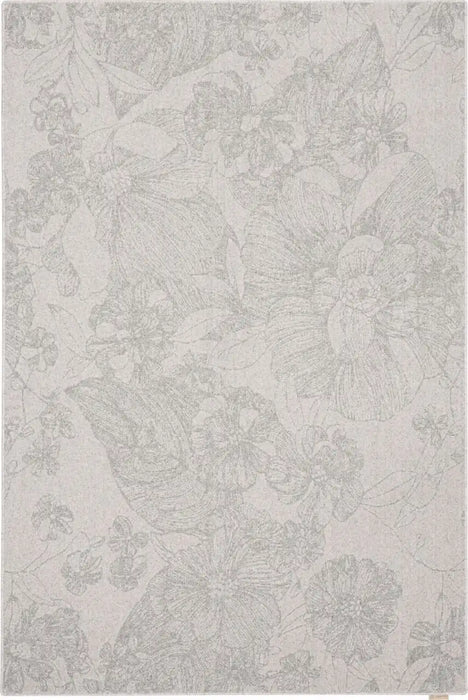 Agnella noble arol light grey Grey Living Room  Rug.