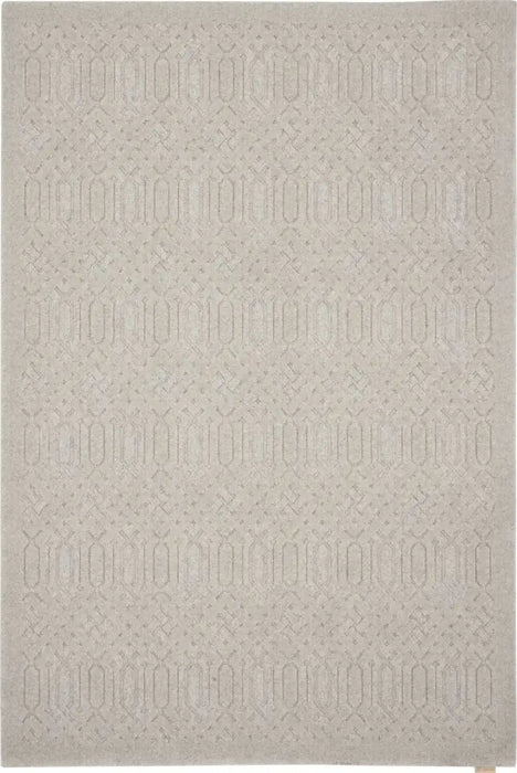 Agnella noble dive light grey Grey Living Room  Rug.