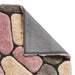 noble house pebbles 5858 grey rose    Rug.
