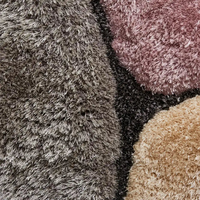  noble house pebbles 5858 grey rose    Rug.