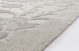 Agnella noble mirem light grey Grey Living Room  Rug.