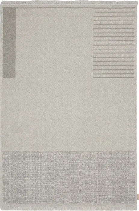 Agnella noble nizer light grey Grey Living Room  Rug.