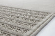 Agnella noble nizer light grey Grey Living Room  Rug.
