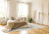 Agnella noble panama light grey Grey Living Room  Rug.