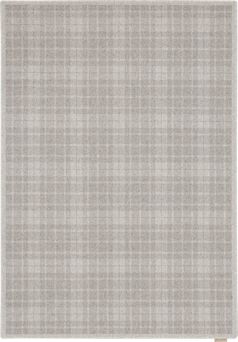 Agnella noble pano light grey Grey Living Room  Rug.