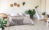 Agnella noble pano light grey Grey Living Room  Rug.