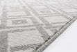 Agnella noble wiko light grey Grey Living Room  Rug.