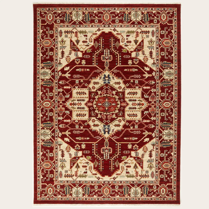 Oriental Weavers nomad ow 1801 x Multicoloured, Red Living Room  Rug.