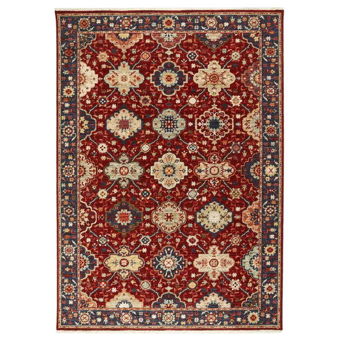 Oriental Weavers nomad ow 4601 s Multicoloured, Red Living Room  Rug.