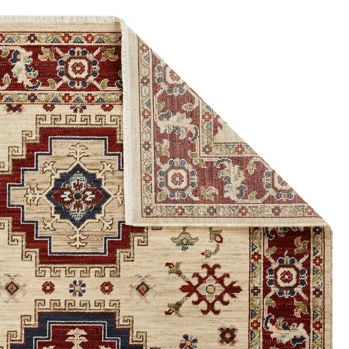 Oriental Weavers nomad ow 5561 j Beige, Red Living Room  Rug.