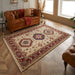 Oriental Weavers nomad ow 5561 j Beige, Red Living Room  Rug.