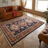 Oriental Weavers nomad ow 751 b Blue, Beige, Multicoloured, Red Living Room  Rug.