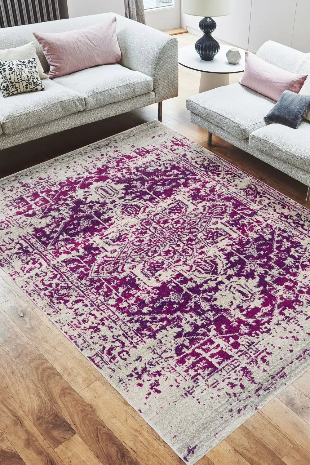 Nova NV08 Magenta Purple Purple Rug — RugsDirect Online