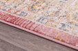 URCO nova urco 8879 terracotta Multicoloured, Pink Living Room Moroccan Rug.