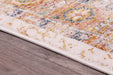 URCO nova urco 8879 cream Yellow, Multicoloured, Cream Living Room Moroccan Rug.