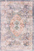URCO nova urco 8881 blue Blue, Multicoloured Living Room Moroccan Rug.