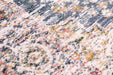 URCO nova urco 9207 blue Blue, Multicoloured Living Room Moroccan Rug.