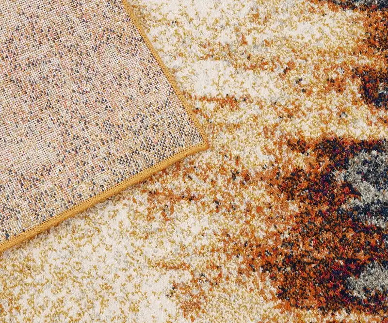Asiatic nova nv04 orange multi Multicoloured, Orange Living Room  Rug.