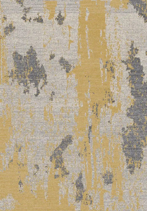 Asiatic nova nv18 yellow ochre Yellow, Multicoloured Living Room  Rug.