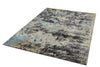 Asiatic nova nv32 abstract blue Blue, Grey, Multicoloured Living Room  Rug.