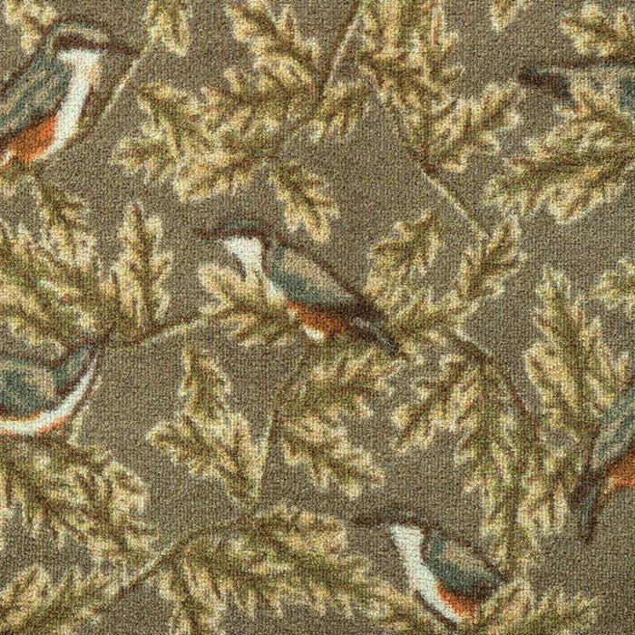 Patterned Hug Rug Nuthatch 1