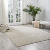 Nourison ocean ocp02 pearl Ivory Living Room Wool Rug.